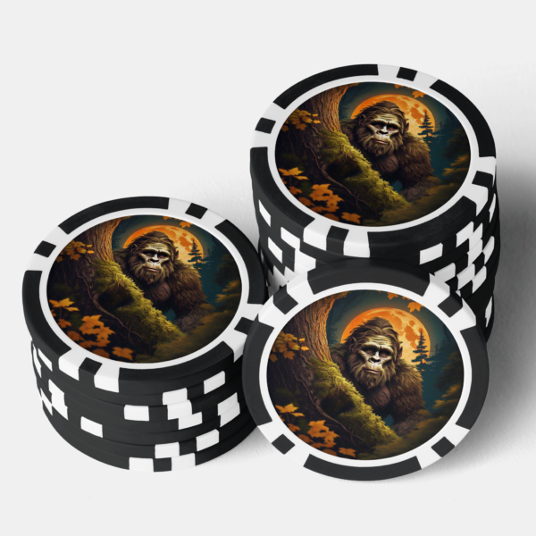 Sasquatch Hiding Poker Chips - Image 3