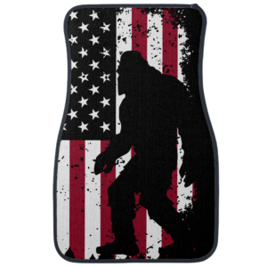 Patriotic Bigfoot Car Floor mats