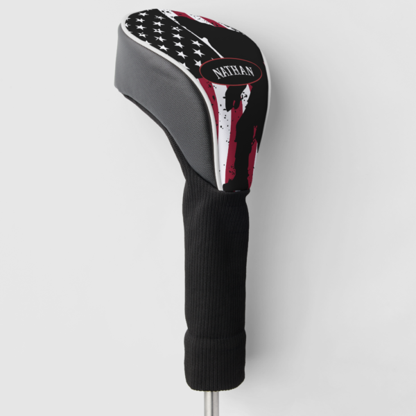 Patriotic Bigfoot Golf Head Cover - Image 3