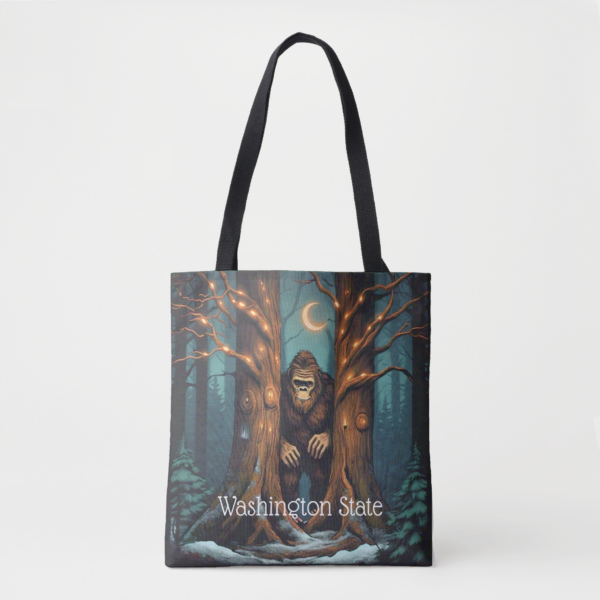 Discover the Washington State Bigfoot Tote Bag: Your Perfect Companion - Image 3